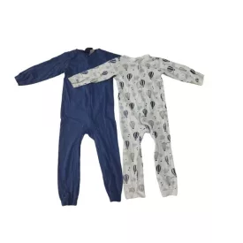 104-es pamut rugi, egybepizsama fiúnak, 2 db egyben - H&M