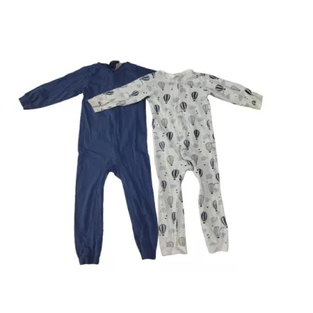104-es pamut rugi, egybepizsama fiúnak, 2 db egyben - H&M
