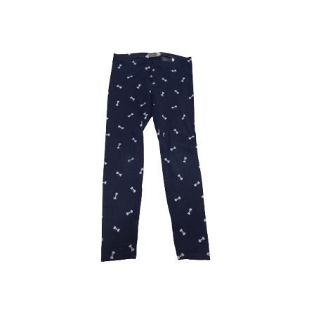 104-es sötétkék masnis leggings - H&M