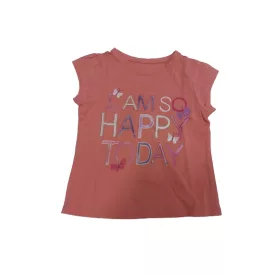 92-98-a rózsaszín feliratos póló - George