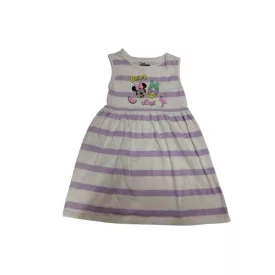   140-es fehér-lila cskos nyári ruha - Minnie - Daisy - Sinsay - Disney