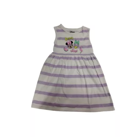 140-es fehér-lila cskos nyári ruha - Minnie - Daisy - Sinsay - Disney