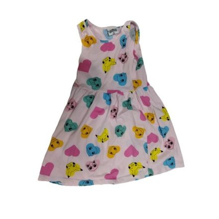 134-es rózsaszín alapon mintás ruha - Pokémon - Pikachu - Sinsay