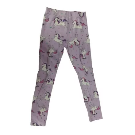 134-es lila unikornisos leggings - Little Kids