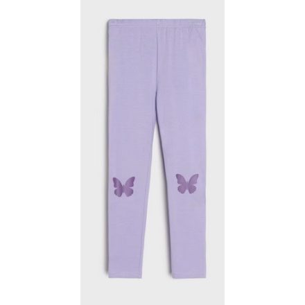 110-es lila pillangós, lepkés leggings - Sinsay - ÚJ