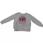 116-os fehér pulóver - Barbie (kicsit sérült a mintája)