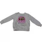 116-os fehér pulóver - Barbie (kicsit sérült a mintája)