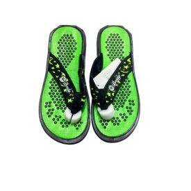 45-ös zöld lábujjközös, flip-flop papucs - ÚJ