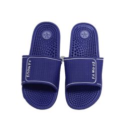 40-es kék gumipapucs, papucs masszírozó tüskékkel - ÚJ