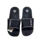 41-es fekete gumipapucs, papucs masszírozó tüskékkel - ÚJ