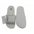 44-es fehér gumipapucs, papucs masszírozó tüskékkel - ÚJ