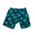 134-140-es kék-zöld leveles vászon short - H&M