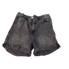 158-as fekete farmer rövidnadrág, short fiúnak - H&M