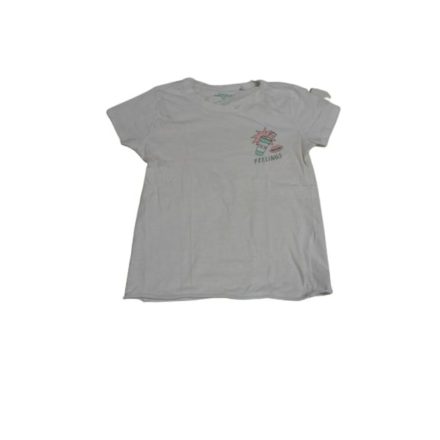 152-es fehér lány mintás póló - Reserved