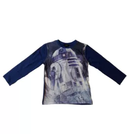 98-as kék pamutfelső - Star Wars - ÚJ