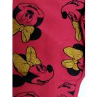 140-es piros-arany csillogó mintás tréningnadrág, melegítőalsó - Minnie Egér - ÚJ