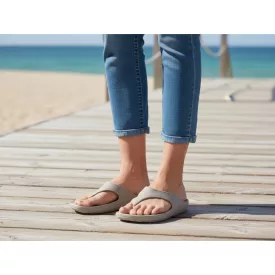   Női 37-38-as szürke flip-flop papucs, lábujjközös papucs - Crocs
