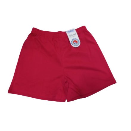 140-146-os piros pamutshort, tornashort, rövidnadrág - Sunsea - ÚJ