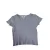 146-152-es liláskék bordás top, póló - H&M