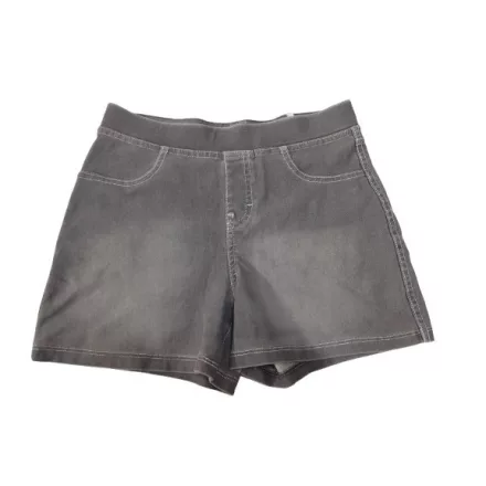 146-os szürke sztreccs lányka farmer rövidnadrág, short - H&M