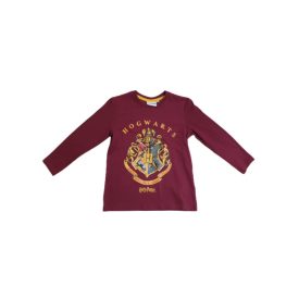 104-es bordó címeres pamutfelső - Harry Potter - ÚJ