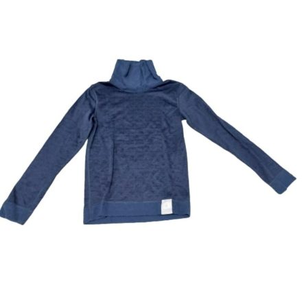146-os kék magában mintás garbónyakú pulóver lánynak - Wedze - Decathlon