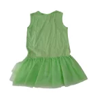 98-104-es zöld virágos tüllös aljú ruha - H&M