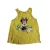 134-es sárga ujjatlan fodros vállú póló - Minnie Egér - C&A