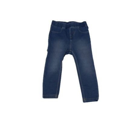 80-as kék puha farmer leggings - H&M