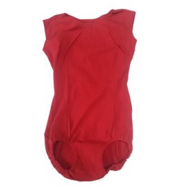 Női L-es piros tornadressz, tornaruha
