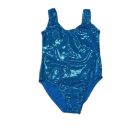 158-164-es kék csillogó tornadressz, táncruha