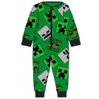 110-116-os Minecraft gyerek hosszú pizsama, kezeslábas pizsama, háziruha, overall - ÚJ