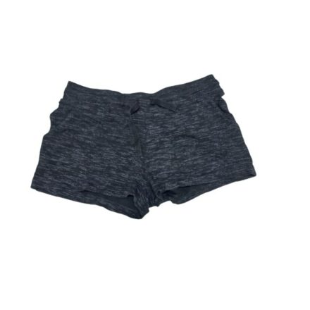 152-es fekete melírozott rövidnadrág, short - H&M