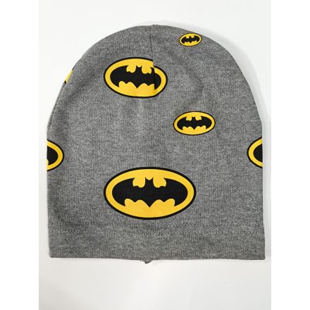 50-52 cm-es fejre sötétszürke pamutsapka - Batman - ÚJ
