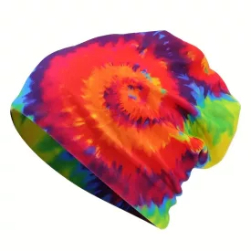   Női szivárványszínű bohém mintás multifunkciós beanie sapka vagy sál - ÚJ 