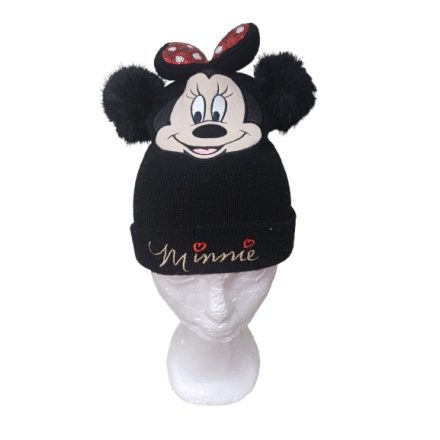 3-4 évesre fekete kötött sapka - H&M - Minnie egér