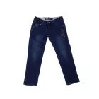 98-as kék virágos farmernadrág - Grace