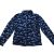98-104-es kék mintás szőrmés kardigán - Lupilu