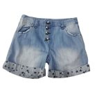 140-146-os kék farmershort, rövidnadrág lánynak - Tezenis