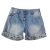 140-146-os kék farmershort, rövidnadrág lánynak - Tezenis