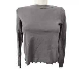 164-es szürke egyszínű lány pamutfelső - Reserved