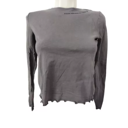 164-es szürke egyszínű lány pamutfelső - Reserved