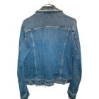 Női M-es kék szaggatott farmerdzseki - Zara