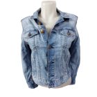 Női S-es viléágoskék farmerdzseki - H&M