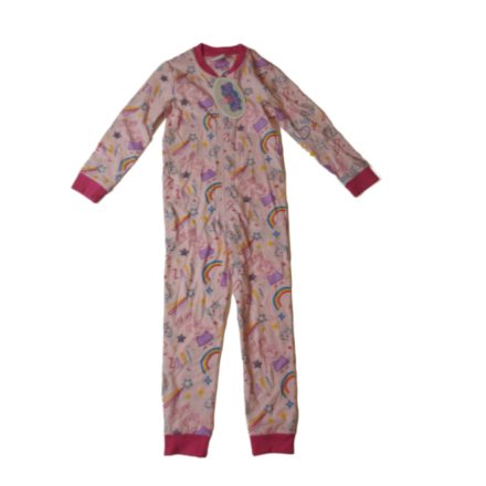 92-es rózsaszín kezeslábas pizsama - Peppa Pig - ÚJ