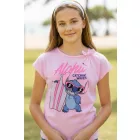 134-es rózsaszín póló - Sinsay - Lilo & Stitch