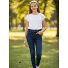 146-os kék lányka farmernadrág - H&M