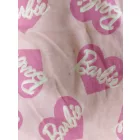 122-128-as pink póló - Barbie - H&M (kicsit foltos)