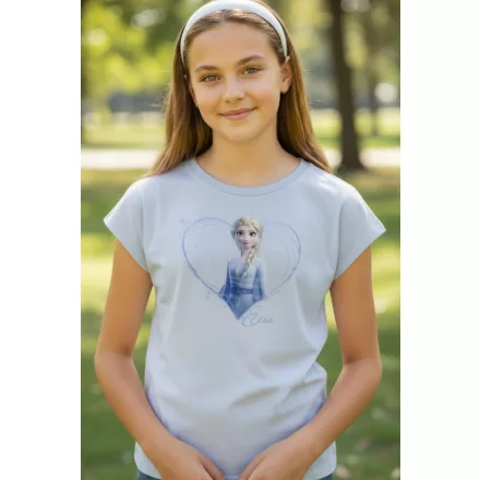 122-128-as kék póló - Frozen - Jégvarázs - H&M