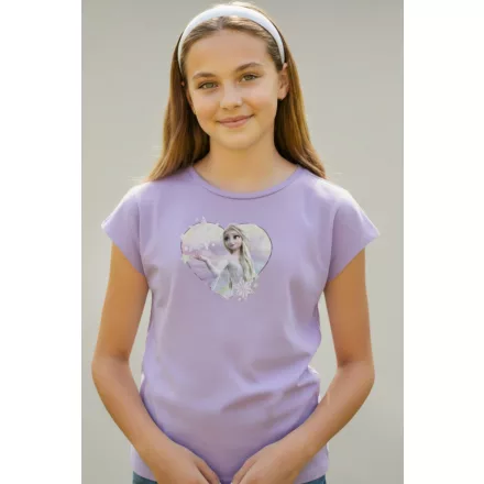 122-128-as lila póló - Frozen - Jégvarázs - H&M